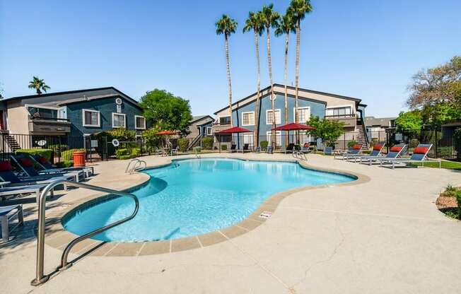 Pool and sundeck