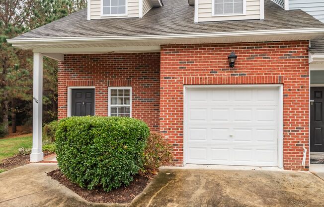 End unit Chapel Hill townhome available early December!