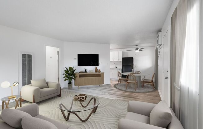 2 beds, 1 bath, 950 sqft, $1,600, Unit 50