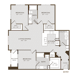 3 beds, 2 baths, 1,408 sqft, $2,470