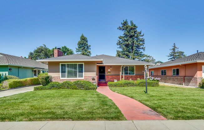 Midcentury Willow Glen Charmer ~ Close to Parks, Schools & Downtown Willow Glen -