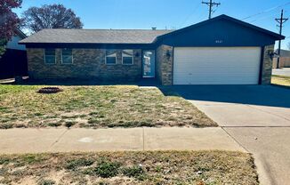 Freshly Remodeled 3 Bedroom 2 Bathroom Home in Frenship ISD