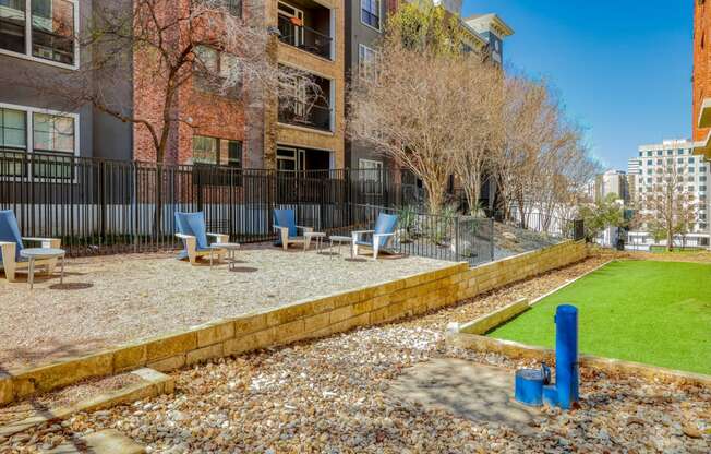 Enclosed Dog park at Eleven by Windsor 811 East 11th Street Austin, TX 78702