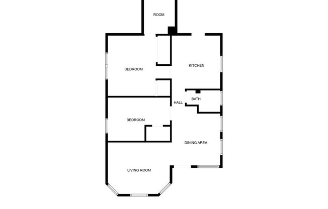 2 beds, 1 bath, 950 sqft, $1,345, Unit 1