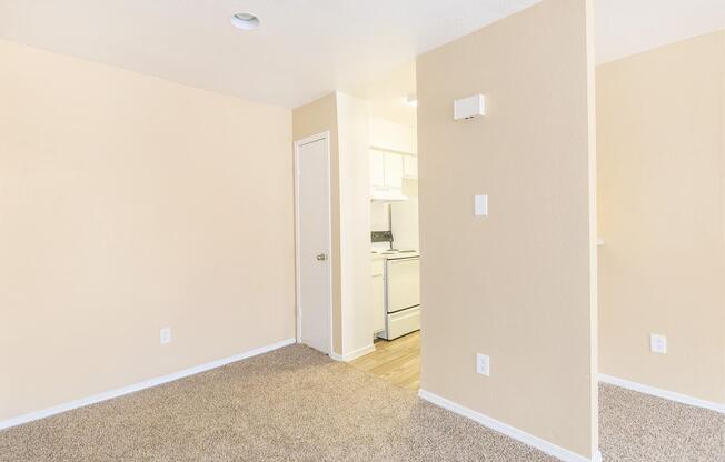 a white refrigerator freezer sitting in a room