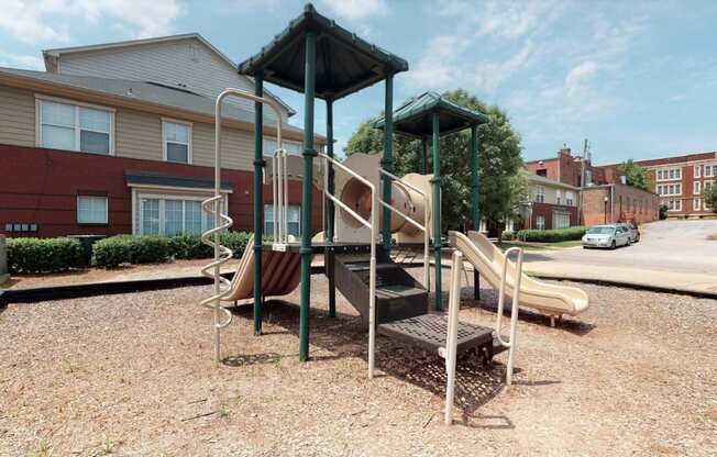 Safe play area for children at Park Place in Birningham, Alabama