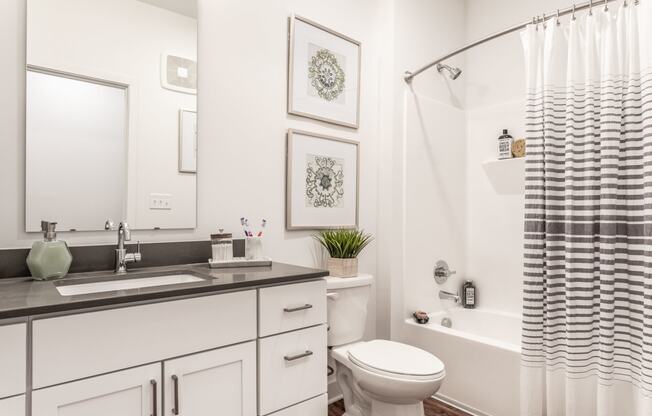bathroom with sink at Edge 35, Indianapolis, IN