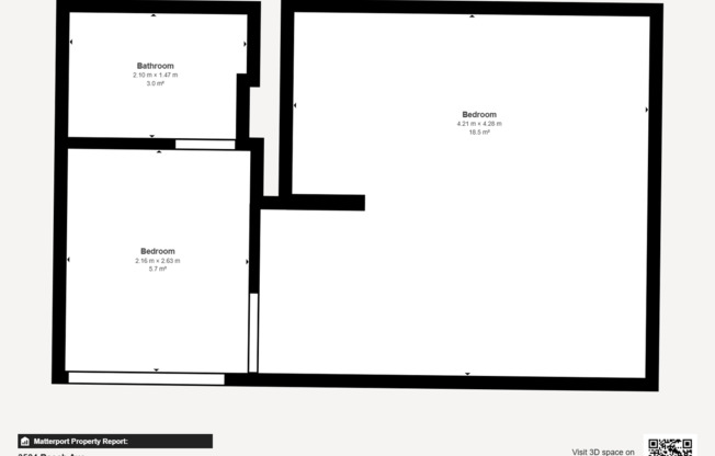 Studio, 1 bath, 377 sqft, $875, Unit 3518-A