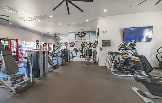 Fitness Center at Haven Townhomes at P83 in Peoria Arizona