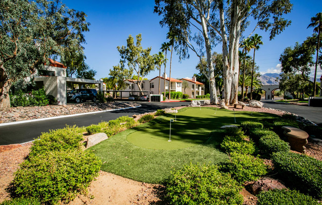 Putting Green at Best Tucson Apartments for Rent