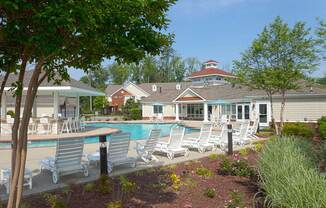 inside the clubhouse at 700 Acqua at Windy Knolls