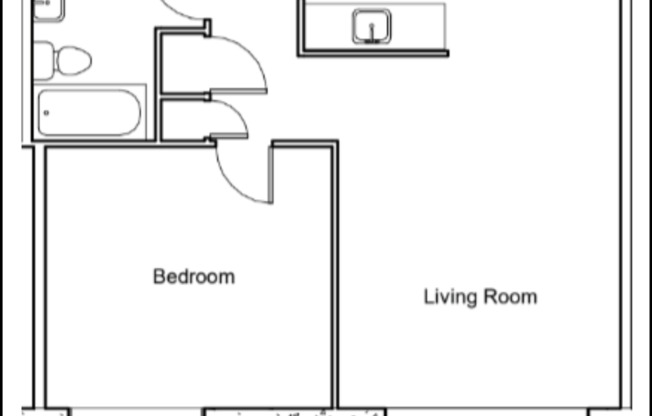 1 bed, 1 bath, 625 sqft, $1,550, Unit 506