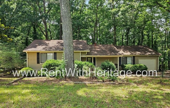 Gorgeous 4bd / 2.5 in Popular Arbor Station / One Level Home w/ Partial Finished Basement/ Chapel Hill Middle / Chapel Hill High