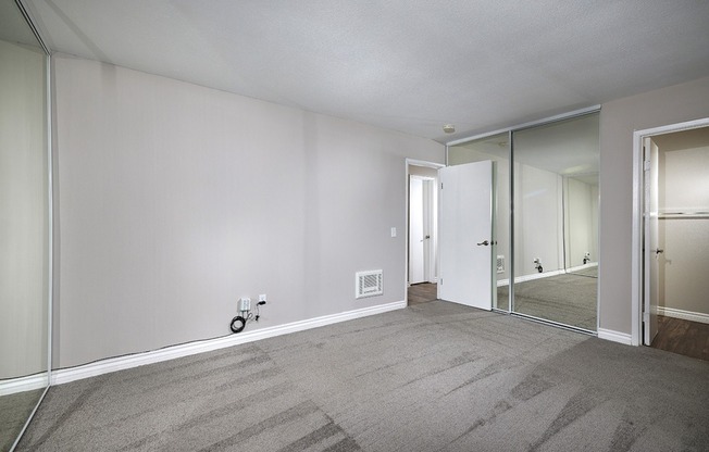 first bedroom in two bedroom
