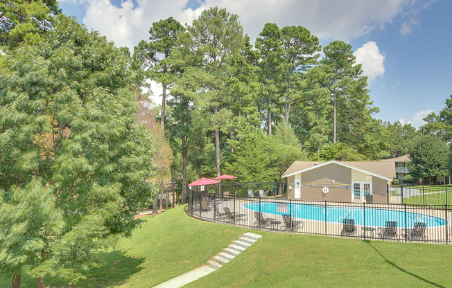 Beautifully Landscaped Grounds at Montecito, Raleigh, North Carolina