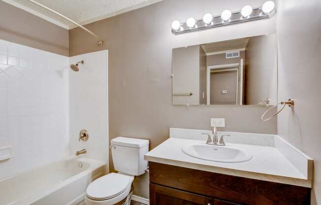 Apartment Home Bathroom at Woodland Ridge Apartments at 3420 Joann Lane in Woodridge IL