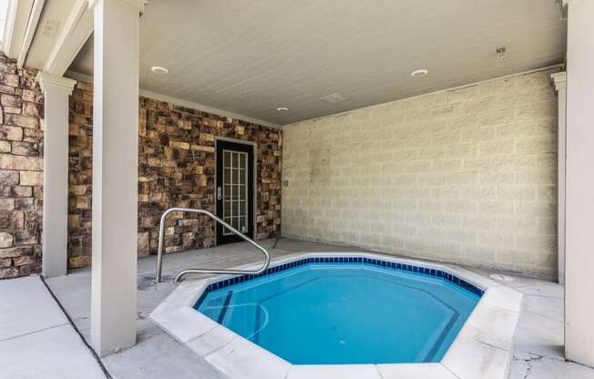 take a dip in the pool at villas at houston levee west apartments in cord