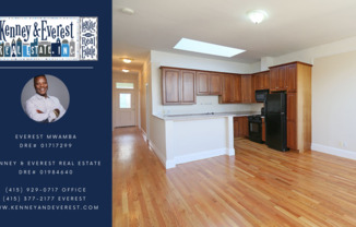 OPEN HOUSE: Sunday(12/22) 3:30-3:45pm  First Floor 2BR/1BA w/ Open Living Room & Kitchen, Amazing Views of Telegraph Hill and Coit Tower, Nearby Columbus Street (2140 Jones Street)