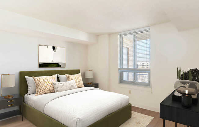 Bedroom with Hard Surface Flooring