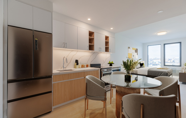 Studio, 1 bath, 327 sqft, $2,864, Unit 4-H