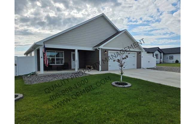 BEAUTIFUL 3 BED 2 BATH SINGLE FAMILY HOUSE IN BILLINGS HEIGHTS