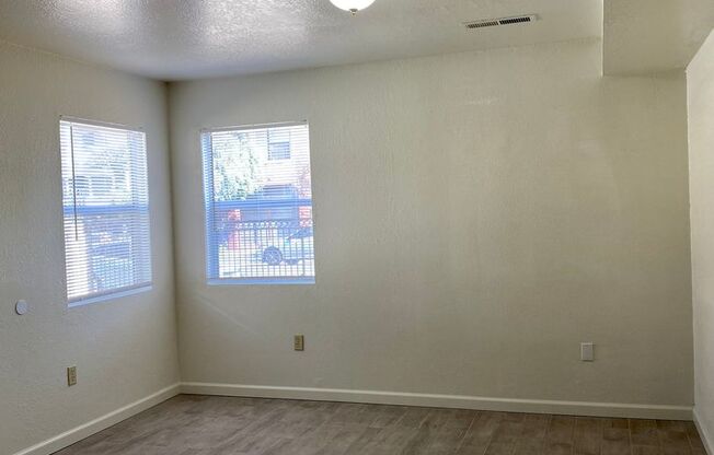 3 bedroom unit with private laundry. 2 OFF STREET PARKING SPOTS!