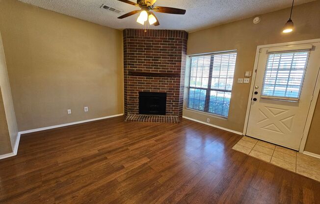 Stunning two-level, two-bedroom, one-and-a-half-bathroom townhome