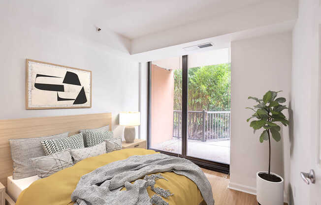 Bedroom with Hard Surface Flooring