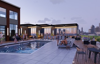 The Terrazza on the Patent Rooftop Pool