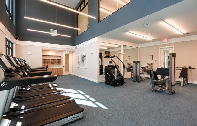 Professional Fitness Center at Lyra Luxury Apartments Near Downtown Sarasota, FL
