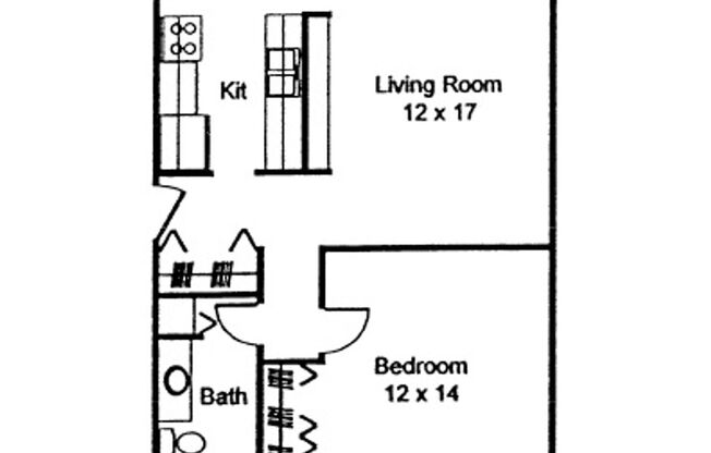 1 bed, 1 bath, 720 sqft, $1,325, Unit 351-F