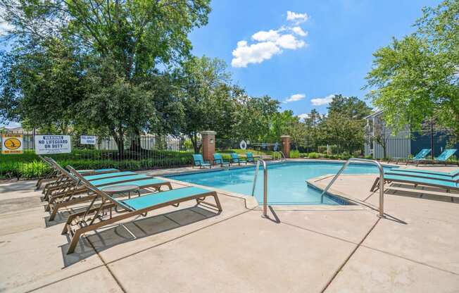 Outdoor Pool with Sundeck