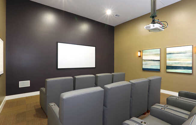 Media Room with HD Projector