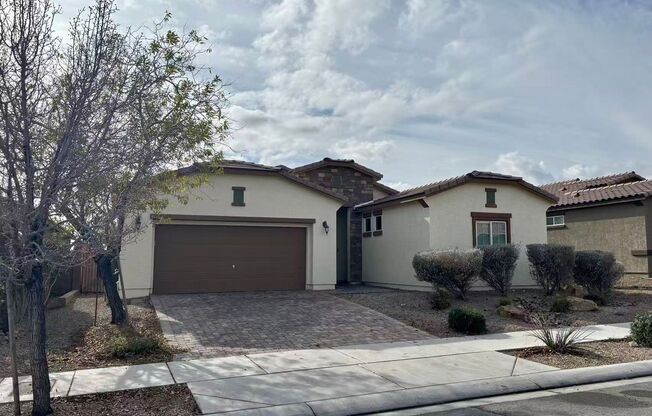 The stunning single-story house with 4 bedrooms and 2 bathrooms