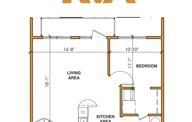 1 bed, 1 bath, 498 sqft, $1,225, Unit APT 214