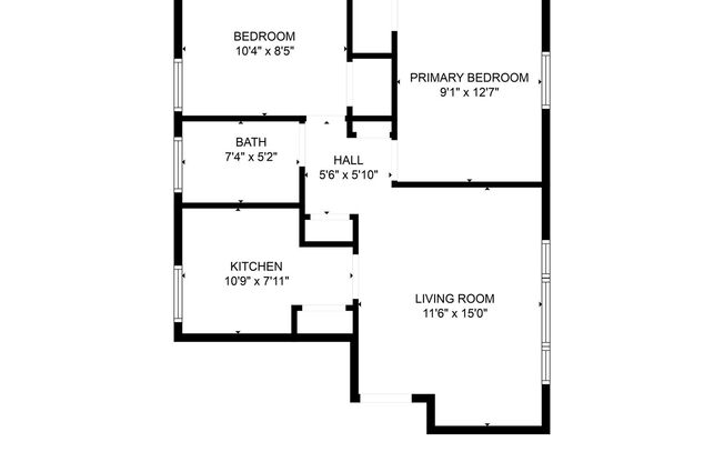 2 beds, 1 bath, 522 sqft, $995, Unit 274-01