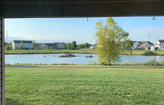 2 bedroom, 2 full Bath, 2 car attached garage, West Lafayette duplex.