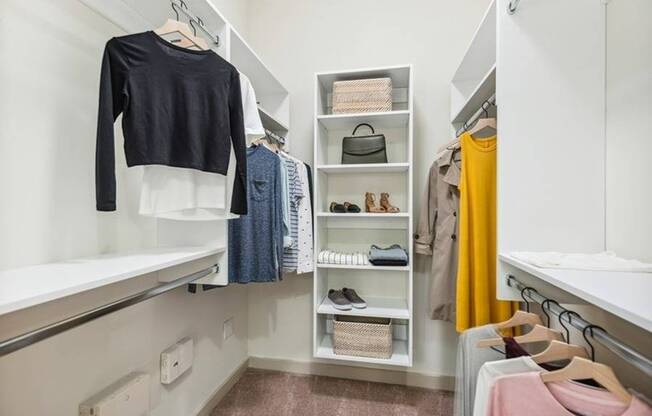 Venue Museum District | Houston, TX | Spacious Walk-In Closet