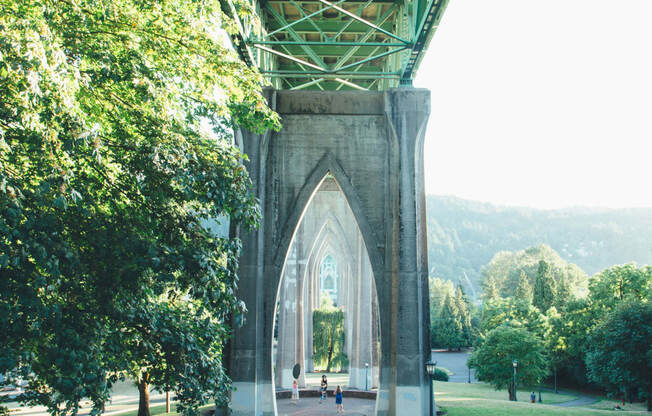 under the bridge by person on 500px
