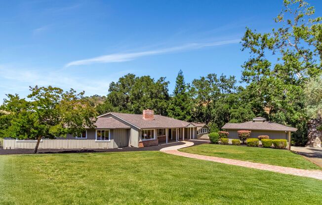 Welcome to Refined Country Living in Los Gatos | Main Home + Guest Cottage + Equestrian Amenities