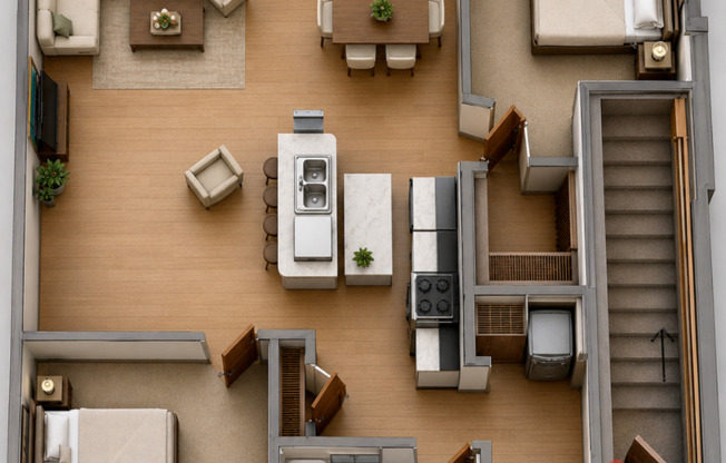 2 beds, 1 bath, $1,550, Unit 111630