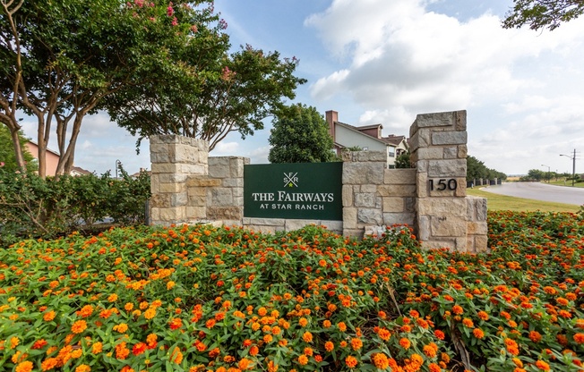 Property Signage at The Fairways at Star Ranch, Hutto, Texas
