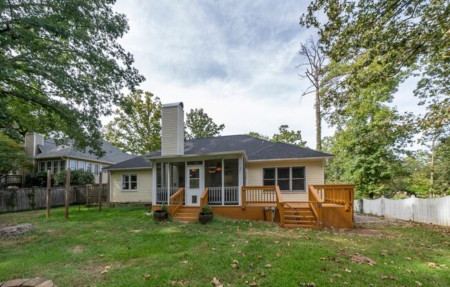 This delightful 4 bedroom, 3 bathroom home!