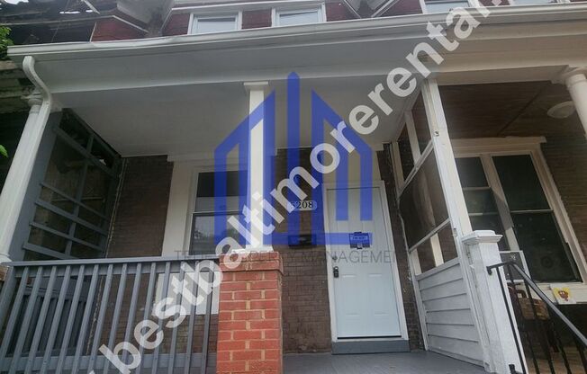Spacious 3 Bedroom Home In West Baltimore