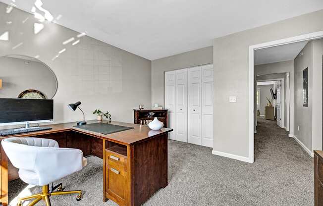 Office Space with Carpet