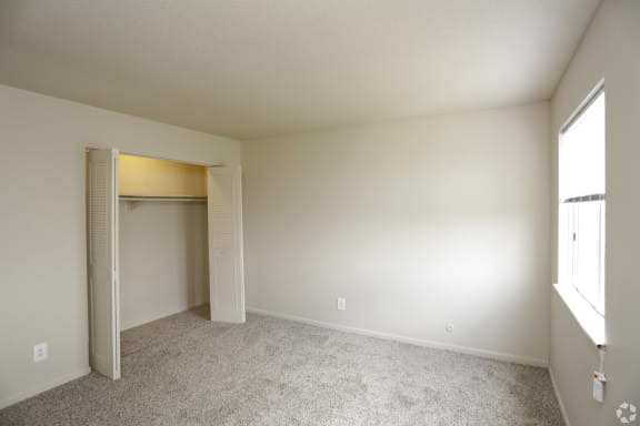 Bedroom space at The Life at Legacy Fountains, Kansas City, MO