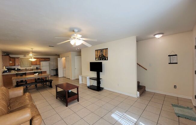 Large 4 bedroom town home with ceramic tile for August 7 move in for $1600 per month