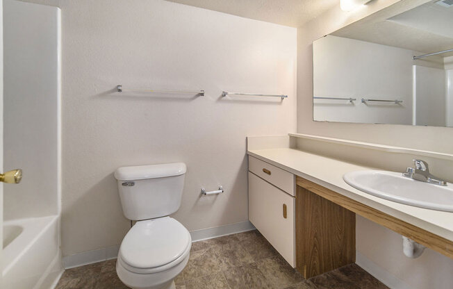Large Bathroom at Canal 2 Apartments in Lansing, MI