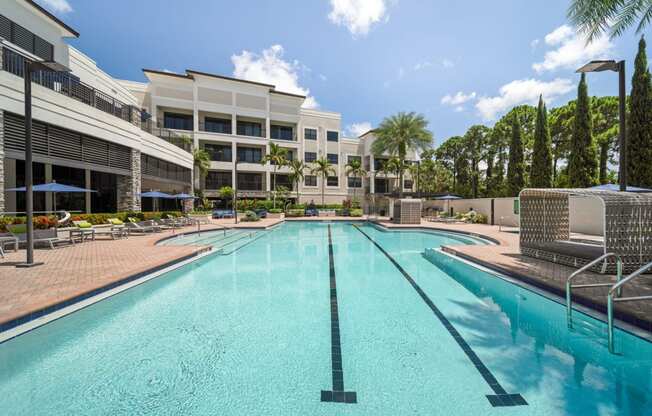 Heated, resort style pool