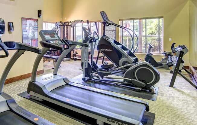 Pembrooke Fitness Center Cardio Equipment & TV